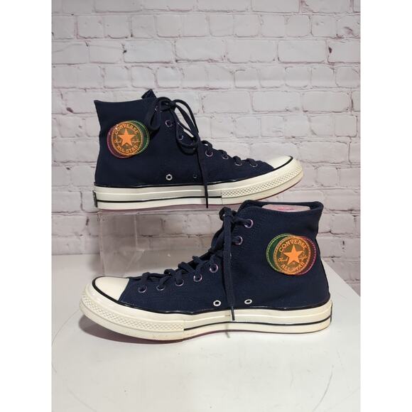 Converse Heart of the City Chuck 70 High Top 170491C Obsidian/Bold Citron Sz 12 - Picture 1 of 16